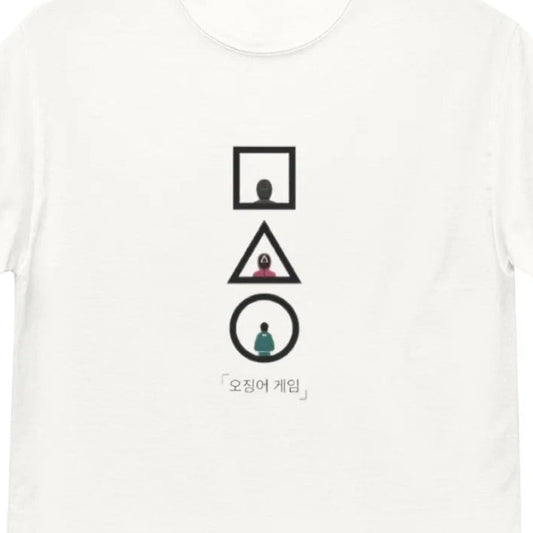 Squid Game Minimalist Symbols Graphic Tee