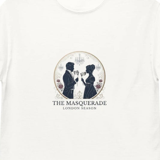 Bridgerton The Masquerade London Season Regency Couple Graphic Tee