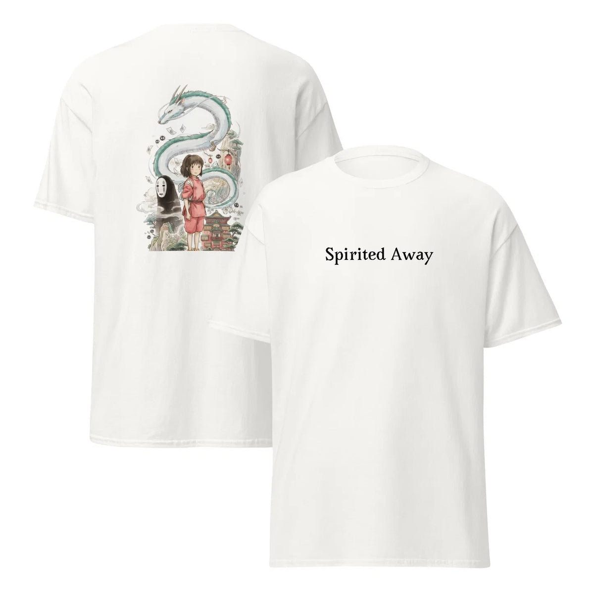 Spirited Away Chihiro, Haku & No-Face Graphic Tee