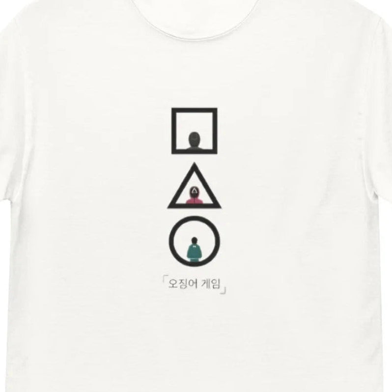 Squid Game Minimalist Symbols Graphic Tee