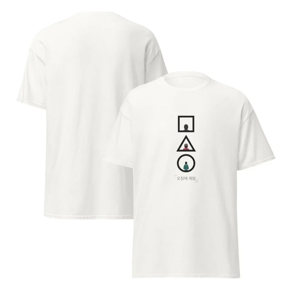 Squid Game Minimalist Symbols Graphic Tee