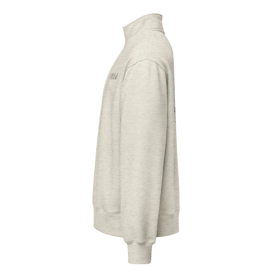 Avatar: The Last Airbender - Appa & Elements Minimalist Quarter-Zip Sweatshirt