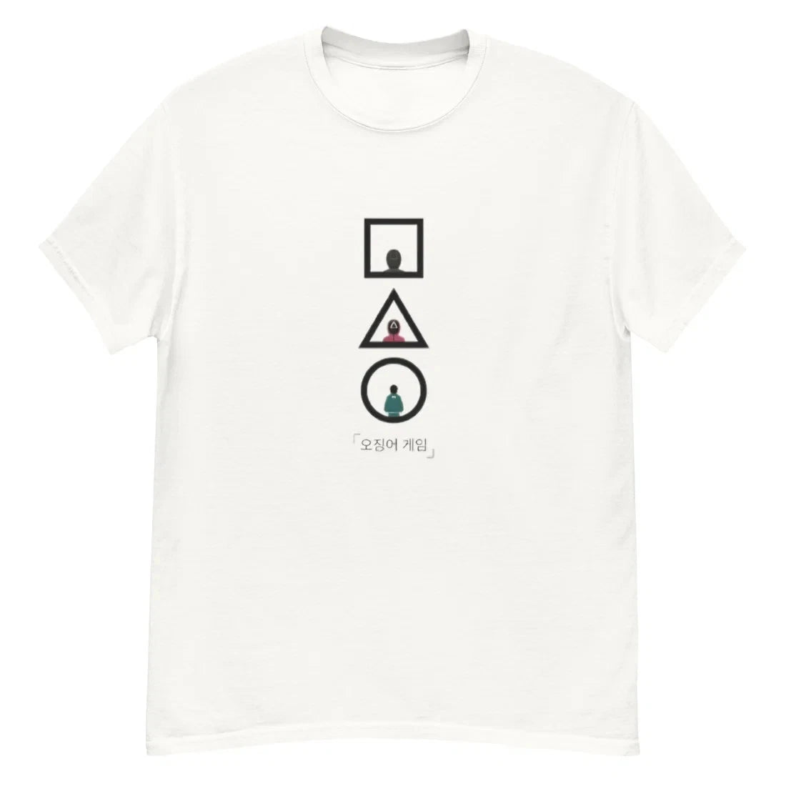 Squid Game Minimalist Symbols Graphic Tee