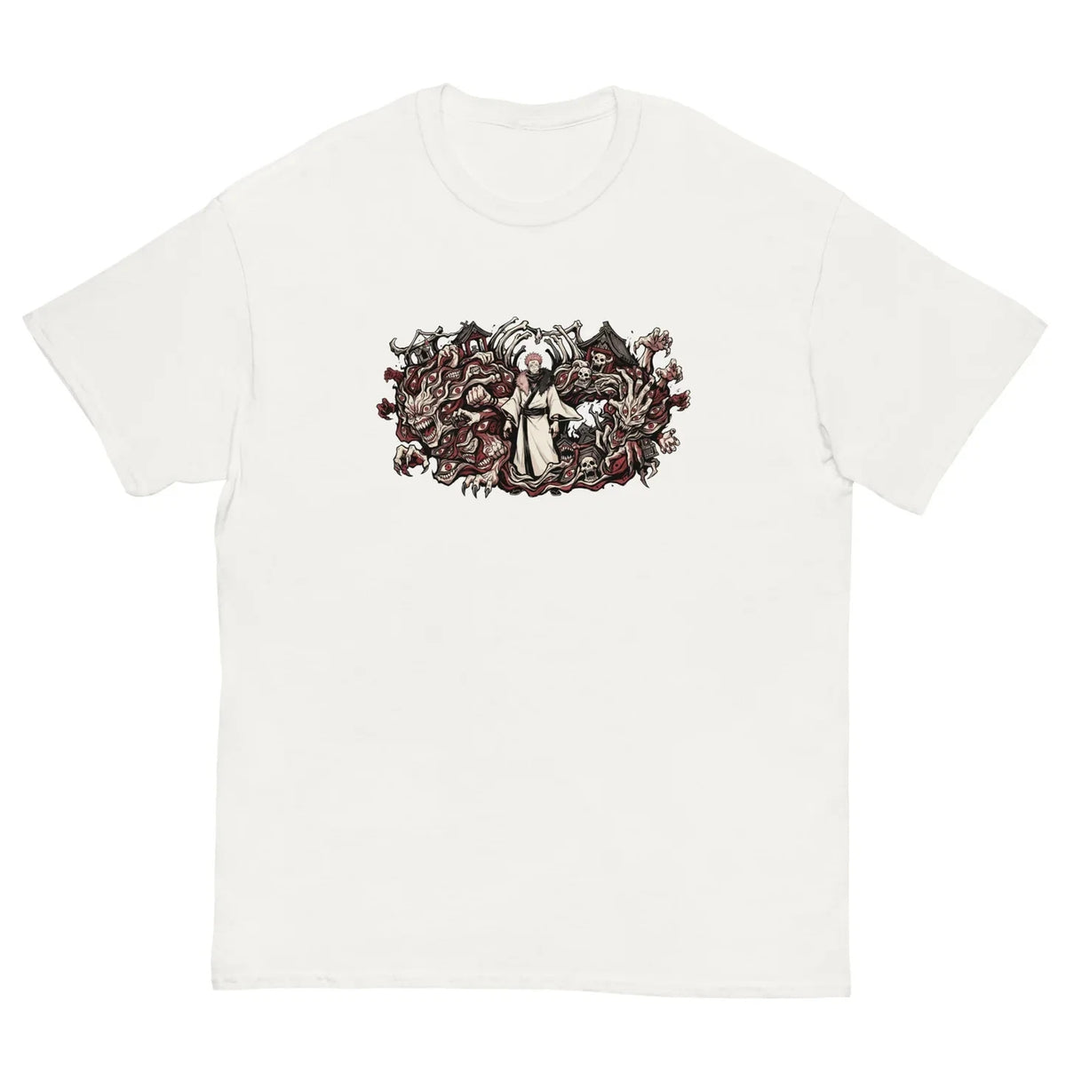 Jujutsu Kaisen Ryomen Sukuna Malevolent Shrine Graphic Tee