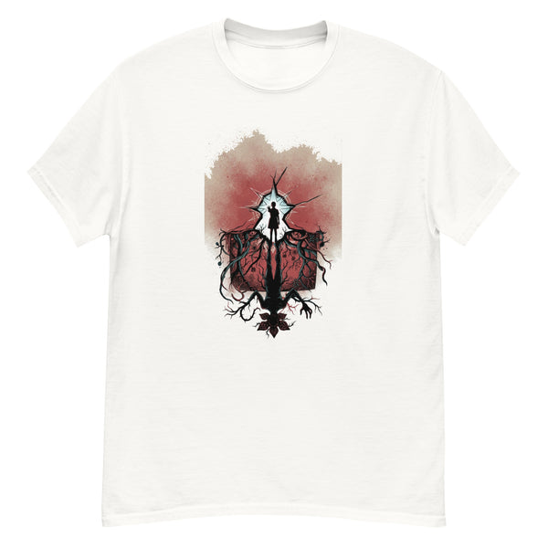 Stranger Things Eleven & Demogorgon Upside Down Graphic Tee