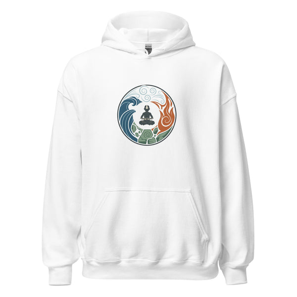 Avatar The Last Airbender Elements & Appa Hoodie